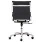 Zuo Modern Lider Plus Office Chair in Black and Silver, , large