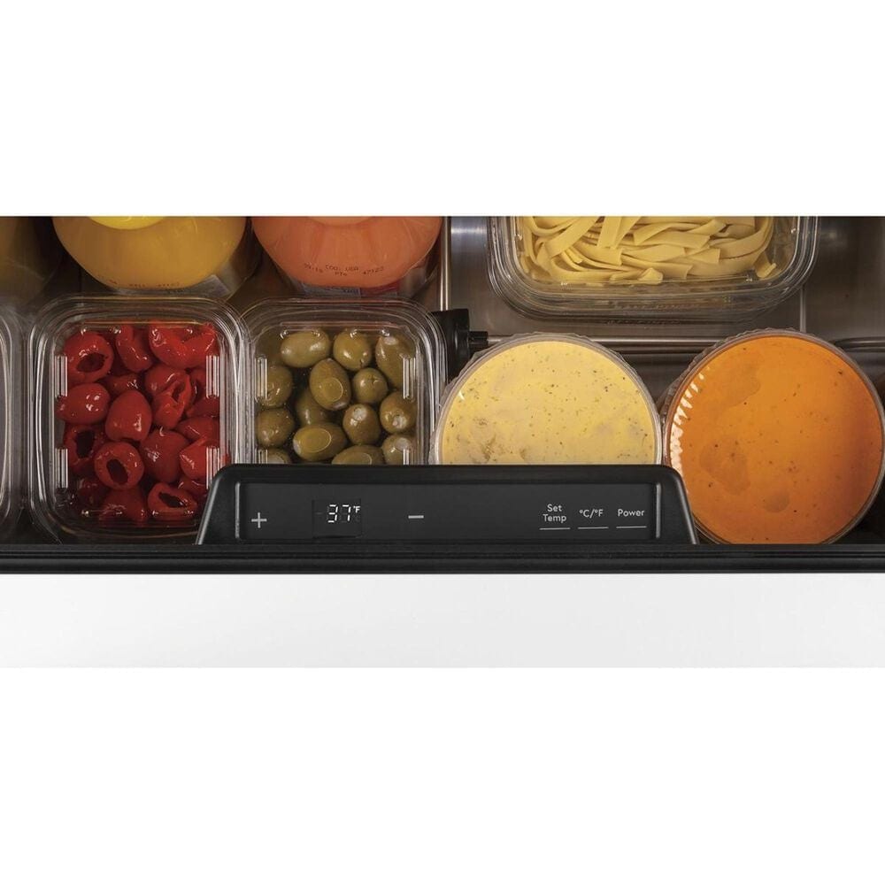Cafe 5.7 Cu. Ft. Built-In Dual-Drawer Refrigerator in Matte White, , large