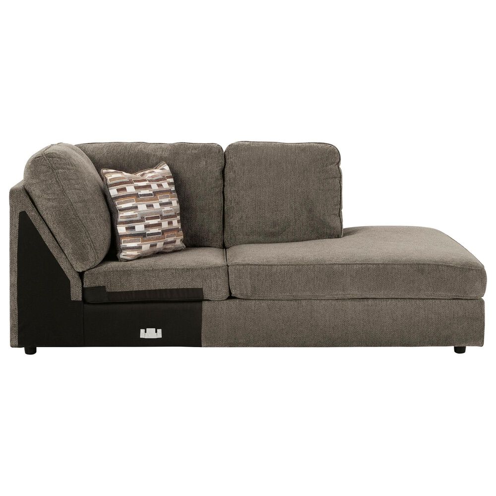 Ashley OPhannon 2-Piece U-Shaped Sectional with Left Facing Chaise and Right Facing Corner Chaise in Putty, , large