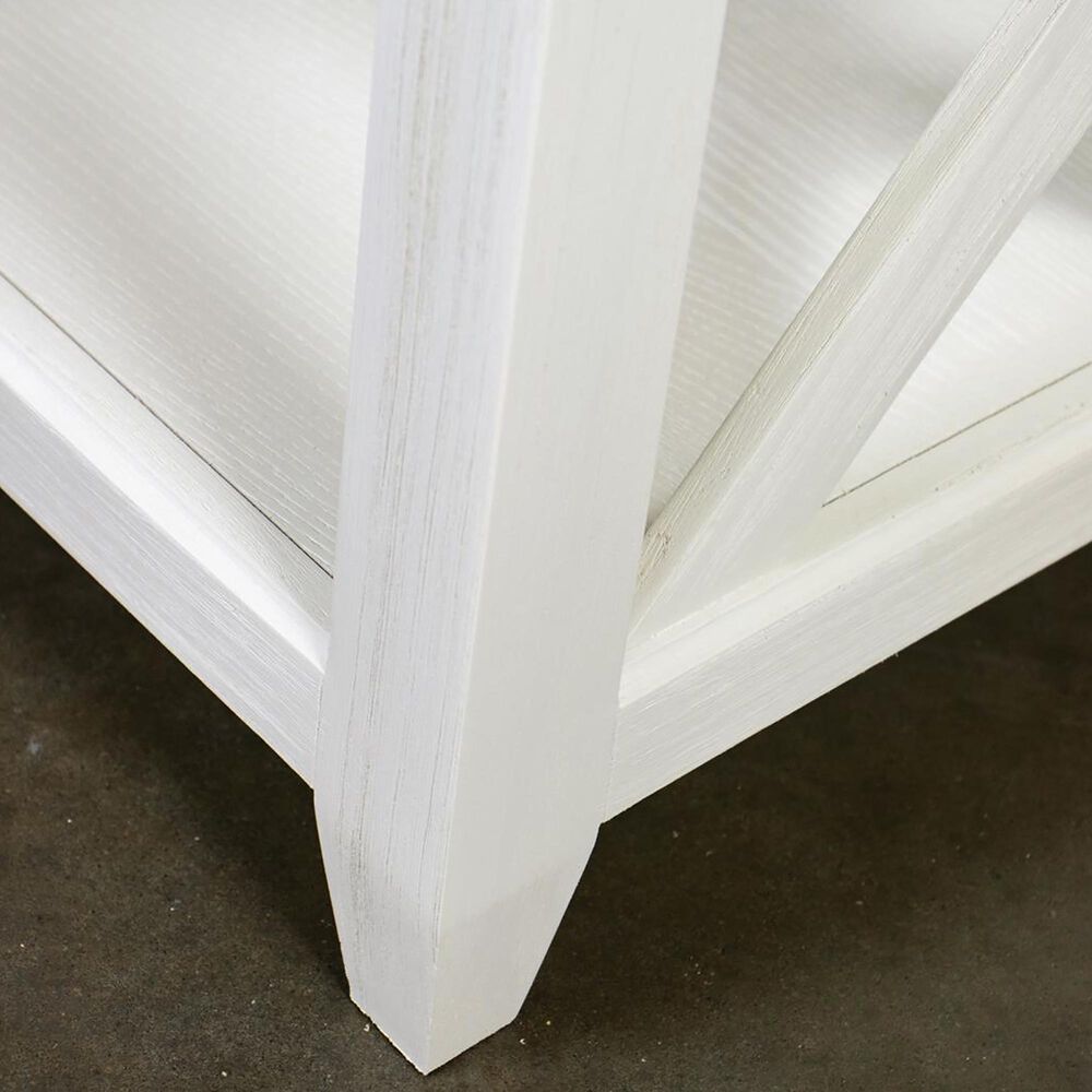 Shannon Hills Osborne 1-Drawer Nightstand in Winter White, , large