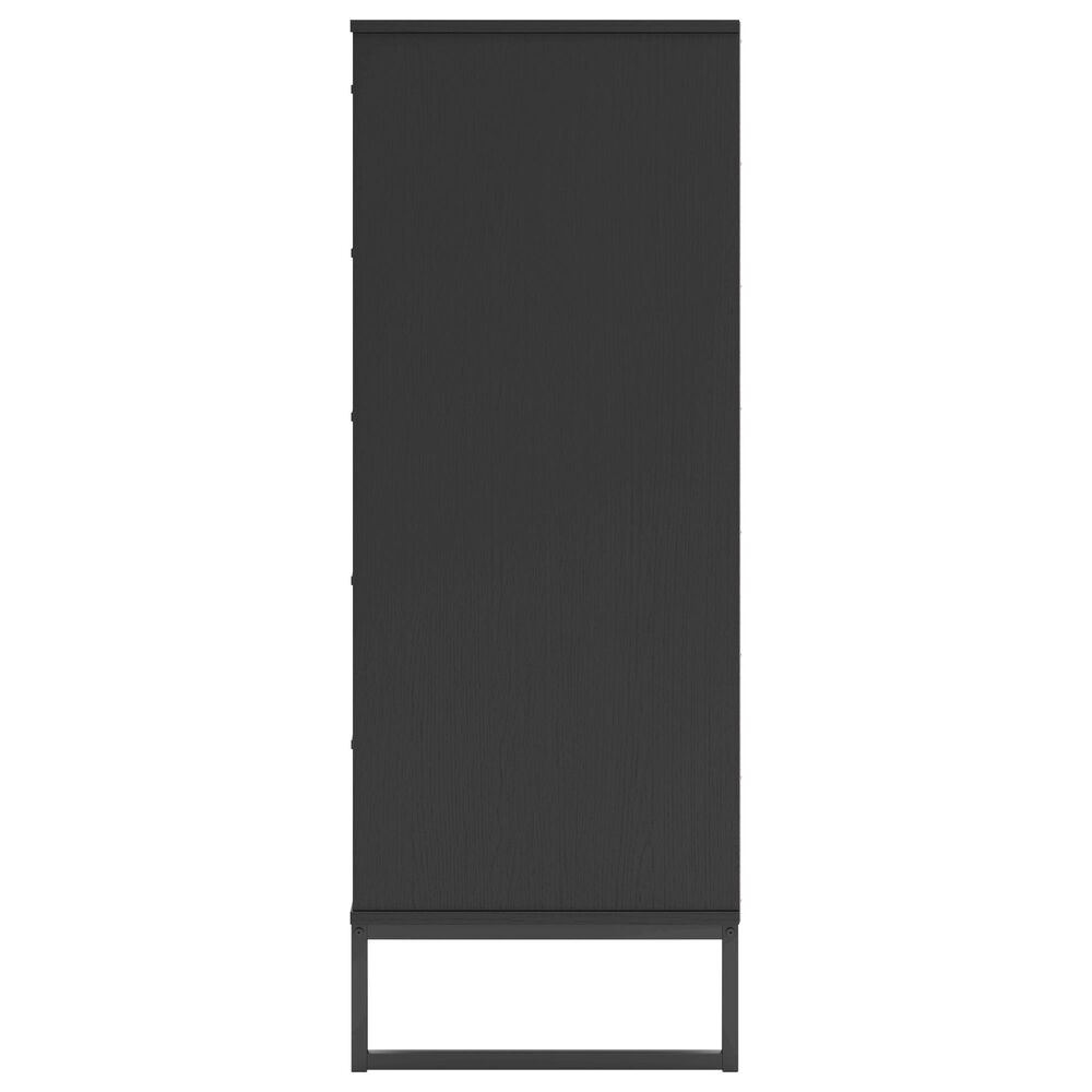 Ashley Socalle 4-Piece Queen Platform Bedroom Set in Black, , large