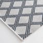 Central Oriental New Zealand Diamond 5"3" x 7" Ecru and Granite Area Rug, , large