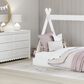 Ashley Hallityn 6-Drawer Dresser in Matte White, , large