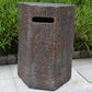 Elementi Fire Columbia Hexagon Tank Cover in Brown, , large