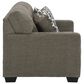 Ashley Mahoney Stationary Sofa and Loveseat Set in Chocolate, , large