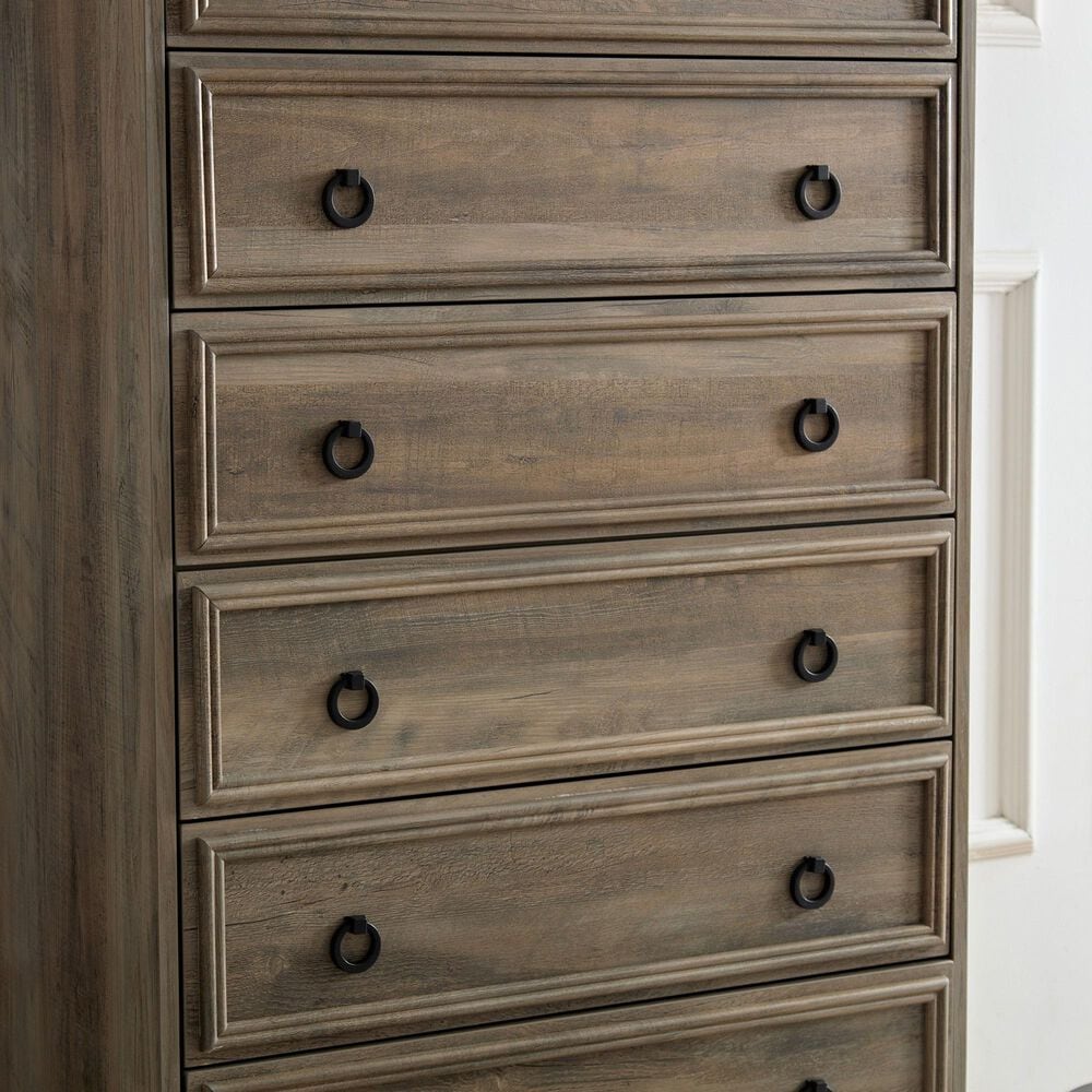 Hearth and Haven 6-Drawer Dresser in Gray Wash, , large