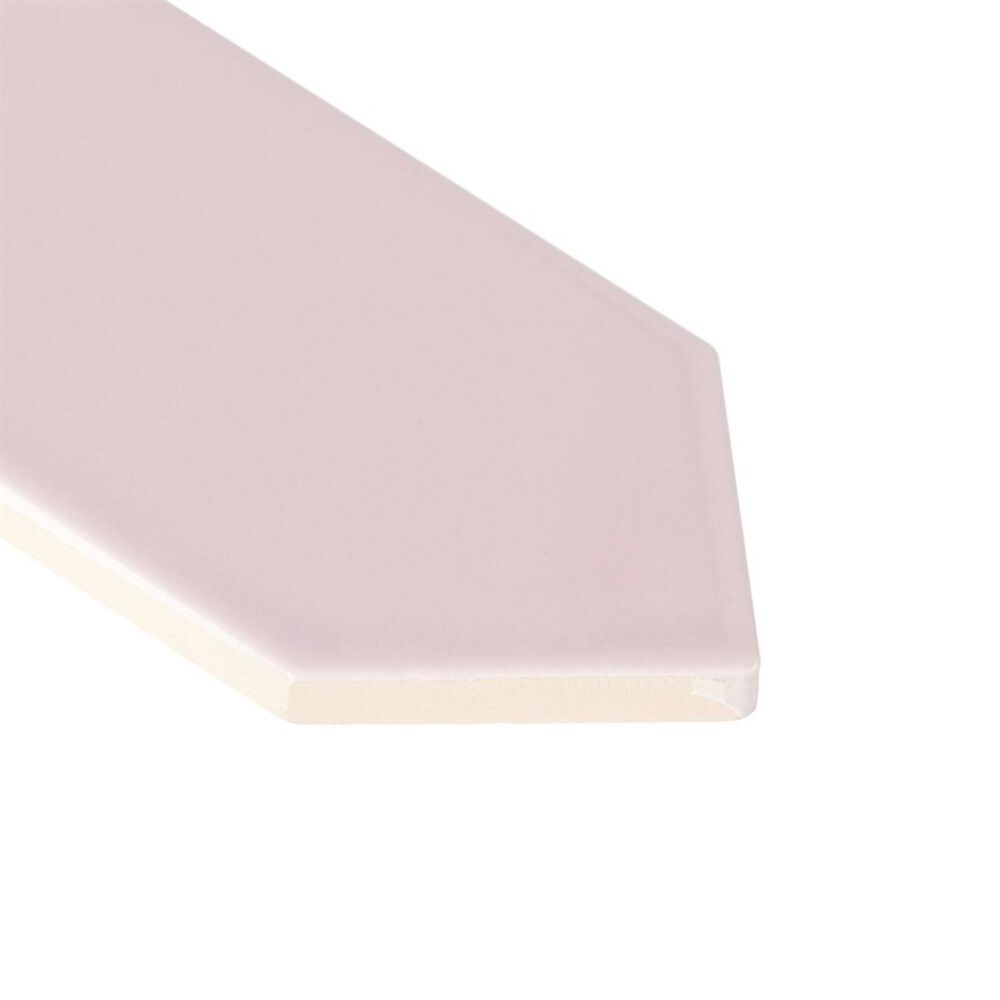 Soho Studio Clark Pink 2.6" x 13" Ceramic Tile, , large
