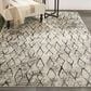 Feizy Kano 10"2" x 13"9" Sand and Charcoal Area Rug, , large