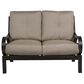 Crown Garden Emerald Patio Loveseat in Aged Rust, , large