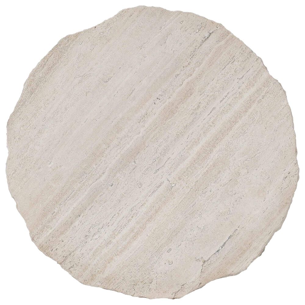 Bernhardt Sayers Side Table in Oil-Rubbed Bronze and White, , large