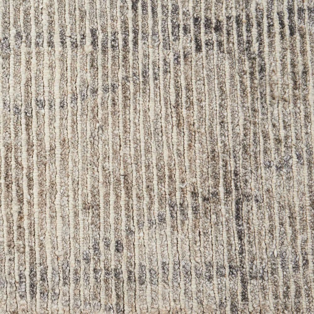 Nourison Ellora ELL02 9&#39;9&quot; x 13&#39;9&quot; Stone Area Rug, , large