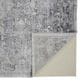 Feizy Sarrant 2" x 3" Gray Area Rug, , large