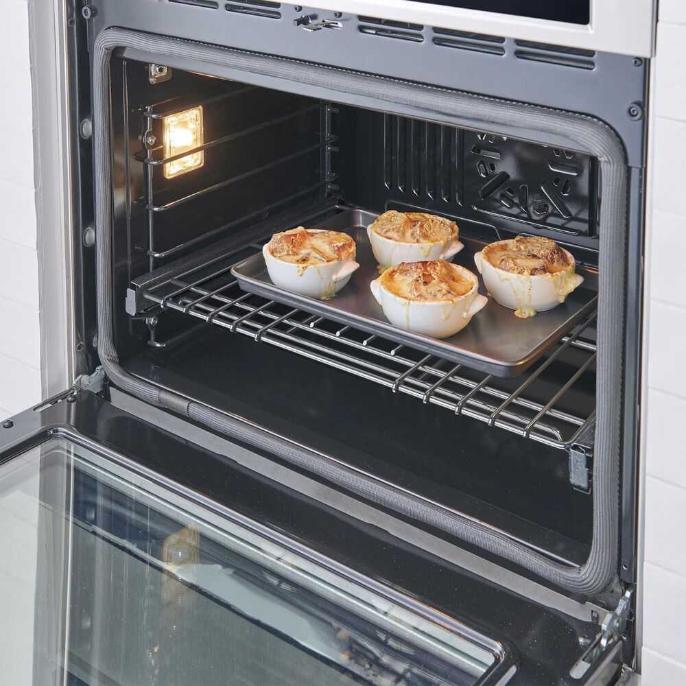 Monogram 30&quot; Smart Electric Convection Single Wall Oven Statement Collection - Stainless Steel, , large