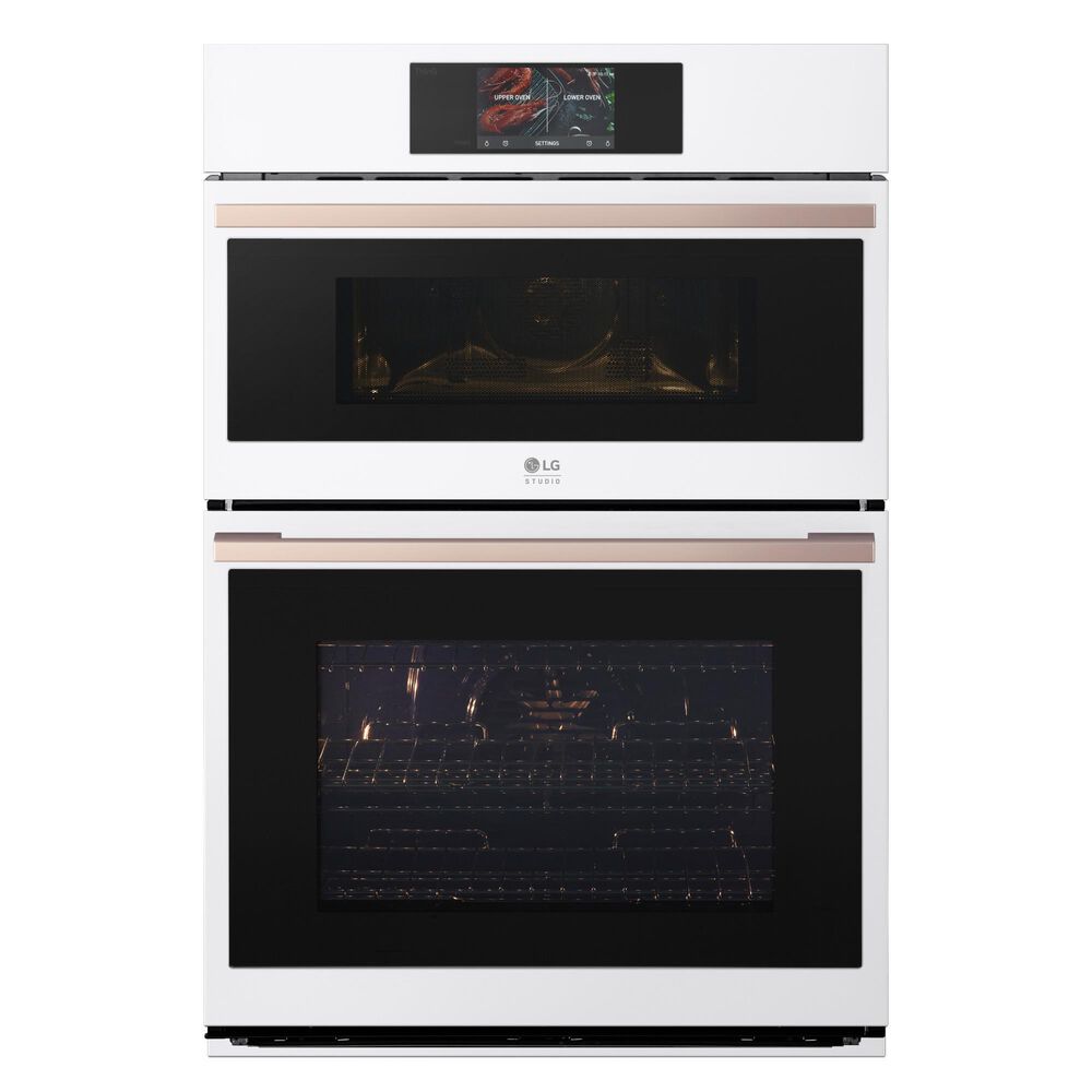 Lg Digital Appliances 4.7 and 1.7 Cu. Ft. Combination Double Wall Oven in Essence White, , large