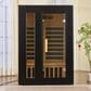 EZlife 2-Person Ultra-Low EMF Sauna in Charcoal Gray, , large