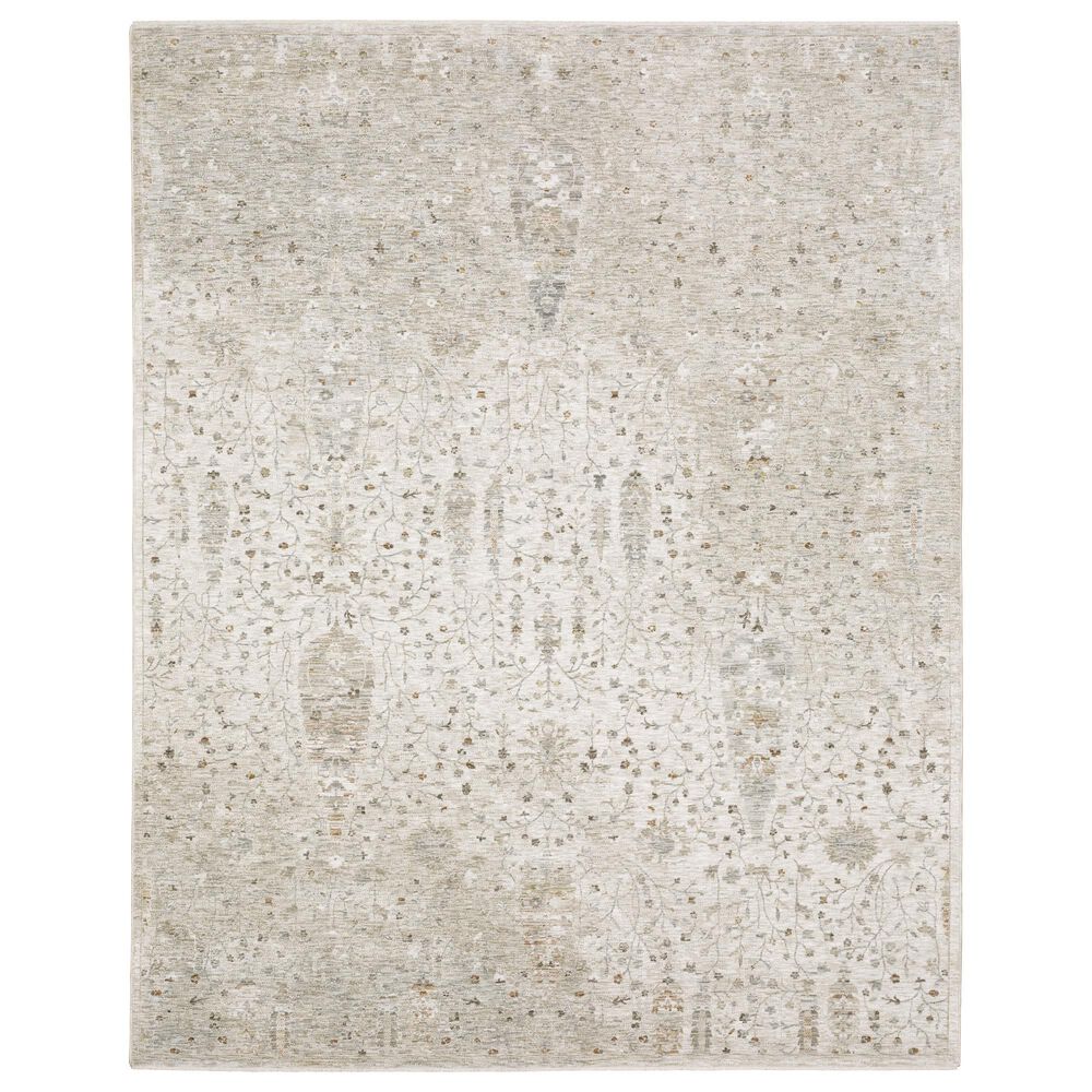 Oriental Weavers Avalon Ivory and Beige 9"10" x 12"10"Area Rug, , large