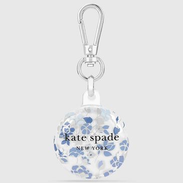 Kate Spade Keychain Holder for Apple AirTag in Flowerbed Blue, , large