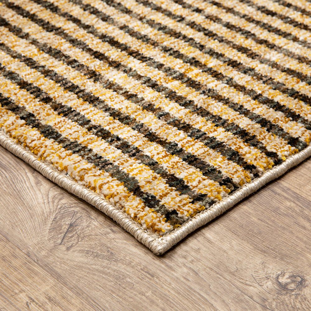 Oriental Weavers Strada STR10 10&#39; x 13&#39;2&quot; Gold Area Rug, , large