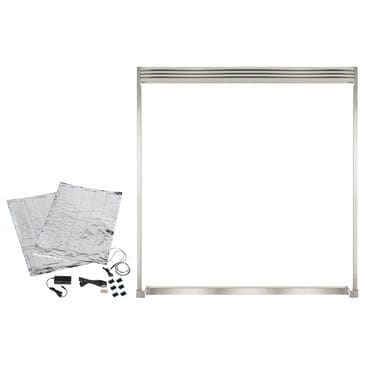 Frigidaire Professional 84" Louvered Double Trim Kit with Single-Door Freezer and Refrigerator Pairing Kit, , large