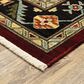 Oriental Weavers Lilihan Medallion 092R6 9"10" x 12"10" Red Area Rug, , large