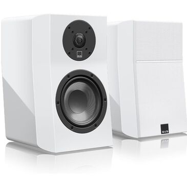 SVS Ultra Evolution Nano Bookshelf Speakers - Pair in Piano Gloss White, , large