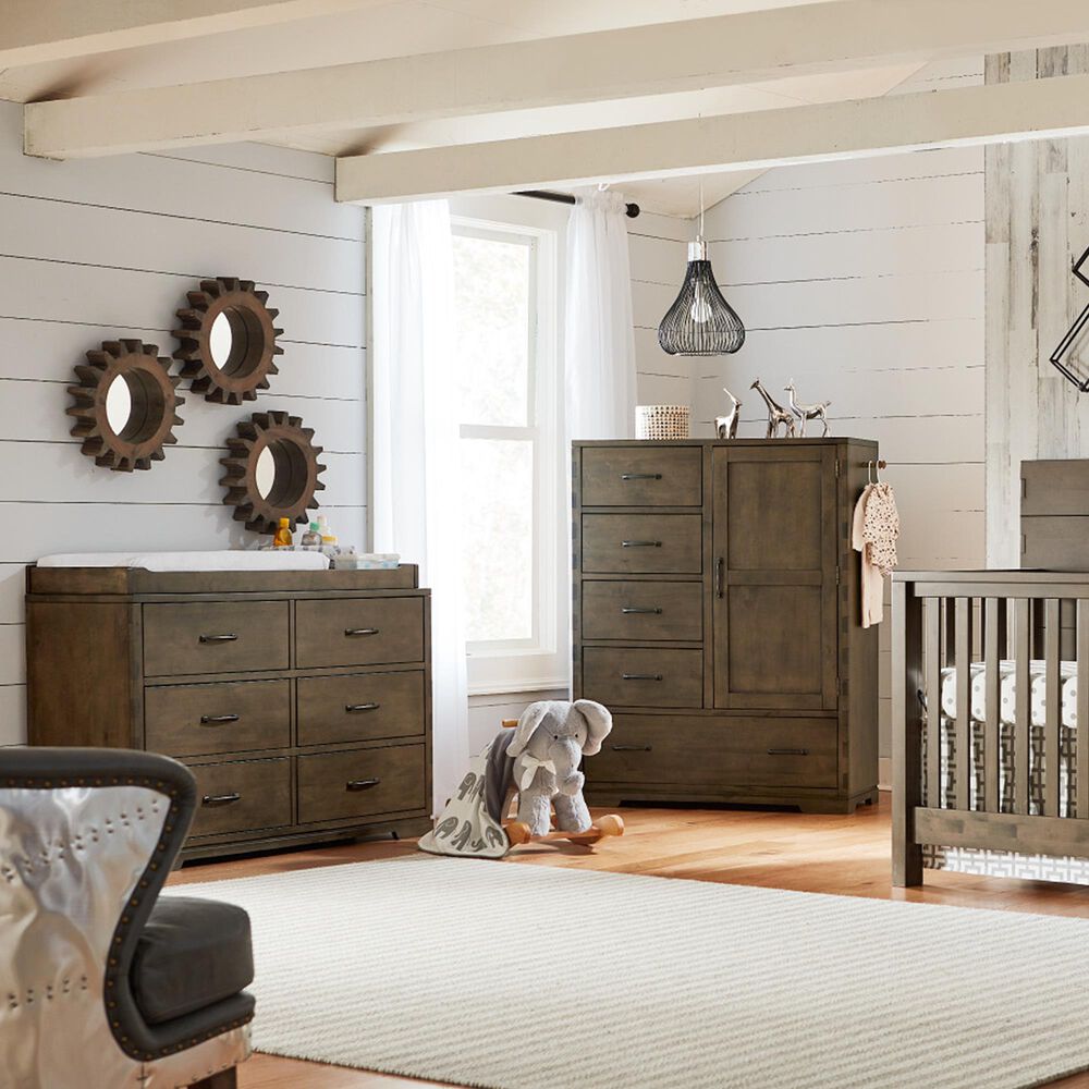 Eastern Shore Dovetail 6 Drawer Dresser in Graphite, , large