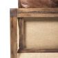 Moe"s Home Collection Darlington Leather Stationary Sofa in Brown, , large