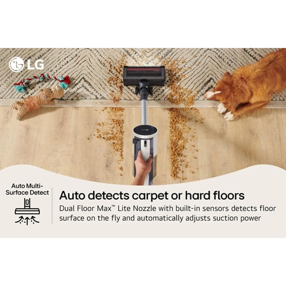 LG CordZero Q3 Cordless Stick Vacuum in Beige, , large