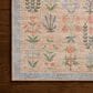 Rifle Paper Co. x Loloi Edinburgh Cream and Multicolor 10" x 14" Area Rug, , large