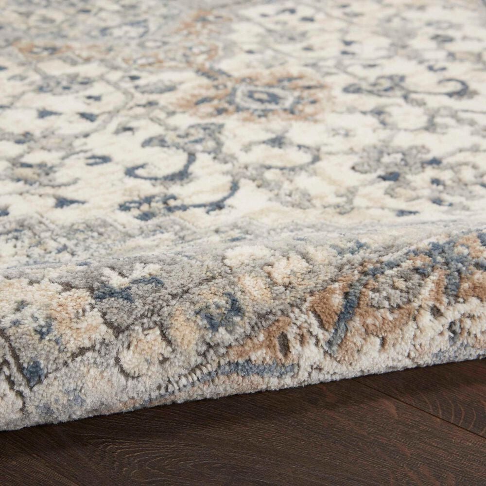 Nourison Quarry 7&#39;10&quot; x 9&#39;10&quot; Ivory and Grey Area Rug, , large