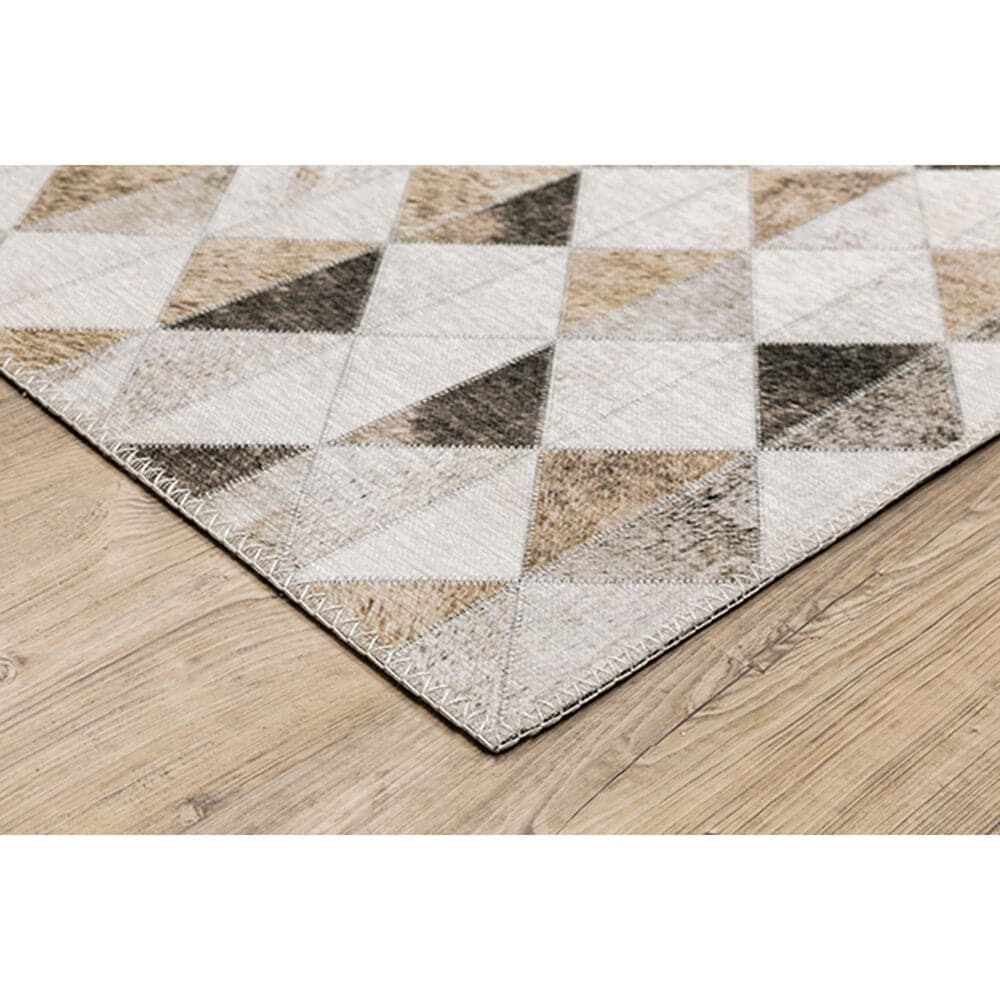 Oriental Weavers Myers Park MYP18  8&#39;9&quot; x 12&#39; Beige Area Rug, , large