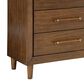 Ashley Lyncott 5-Piece King Bedroom Set in Medium Brown, , large