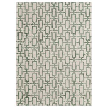 Feizy Lorrain 9"6" x 13"6" Green and Ivory Area Rug, , large