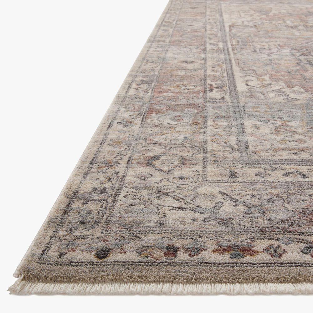 Loloi Lyra 4&#39; x 5&#39;7&quot; Sunset and Silver Area Rug, , large