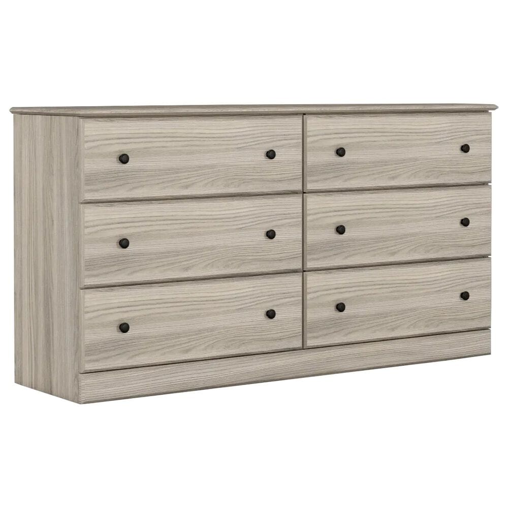 Lemoore Essential 59" 6-Drawer Dresser in Swedish Grey Elm, , large