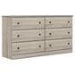 Lemoore Essential 59" 6-Drawer Dresser in Swedish Grey Elm, , large