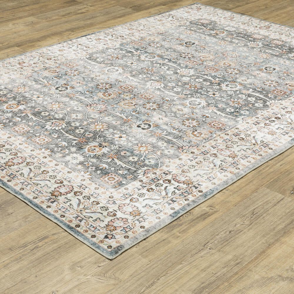 Oriental Weavers Sumter 5&#39; x 7&#39; Grey and Ivory Area Rug, , large