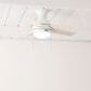 Hunter Aren Low Profile 44" Ceiling Fan with LED Lights in Fresh White, , large
