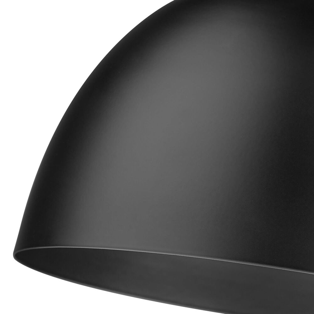 Golden Lighting Hawthorn 1-Light Wall Sconce in Matte Black, , large