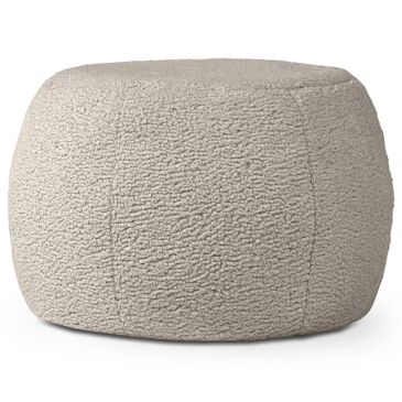 Jaxx Ellis Small Pouf in Smoke, , large