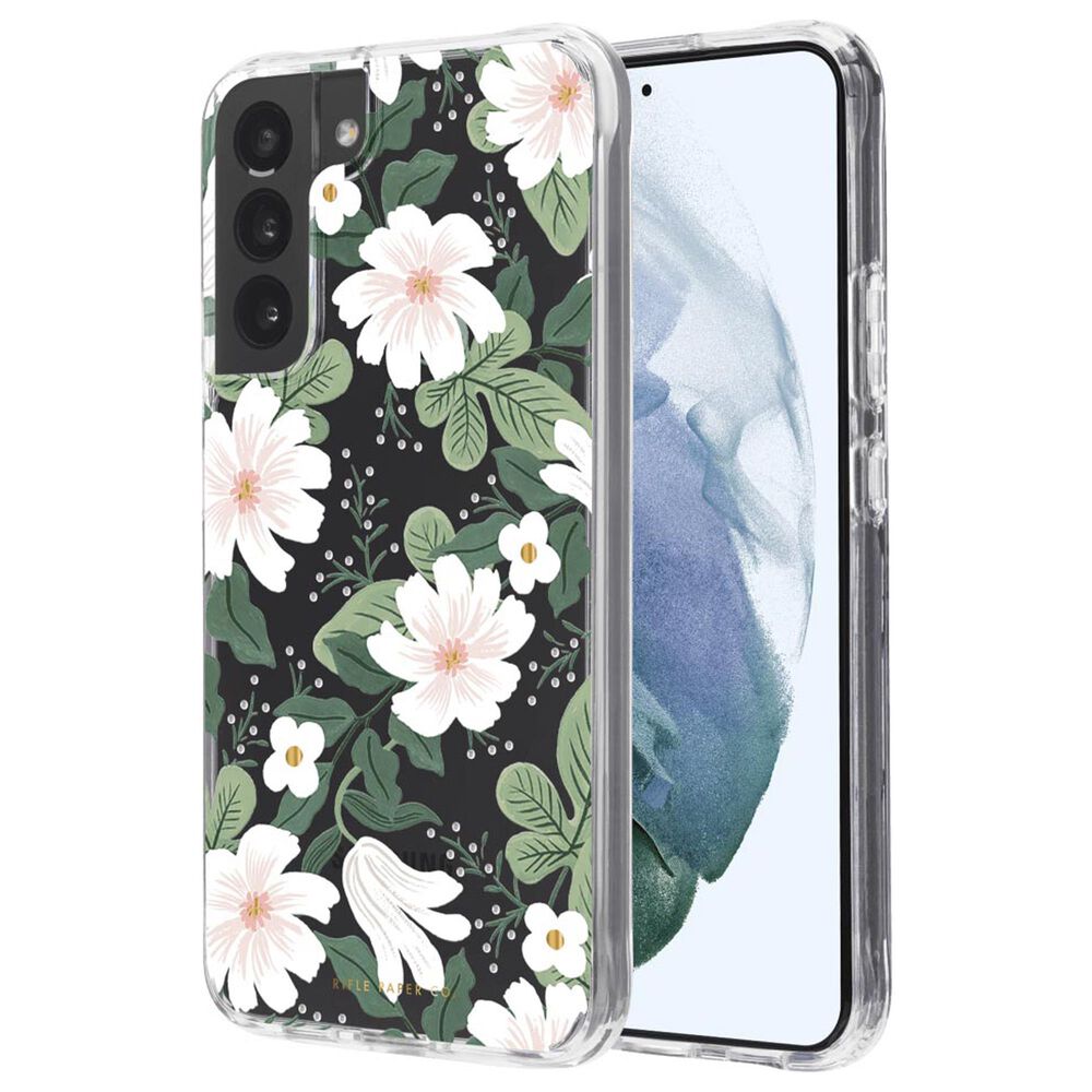 Rifle Paper Co. Ultra Slim Antimicrobial Case for Samsung Galaxy S22+ in Willow, , large