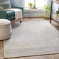 Surya Monaco MOC-2304 8"10" x 12"4" Silver Gray and Ivory Area Rug, , large