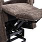 Jennifer Taylor Home Irwin Power Lift Assistance Recliner Chair in Chocolate Brown, , large