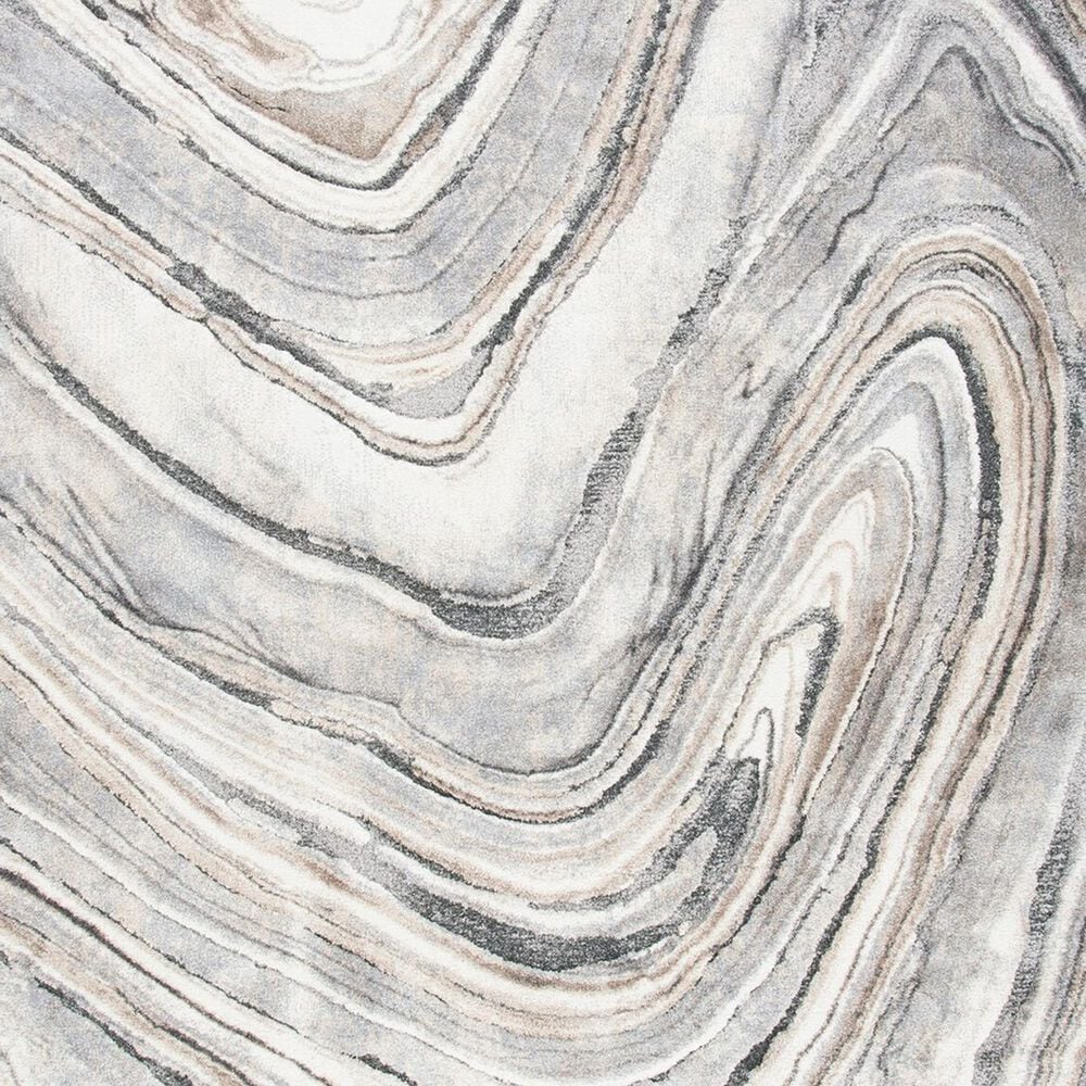Safavieh Cyrus Shag CYR132A 9&#39; x 12&#39; Ivory and Grey Area Rug, , large