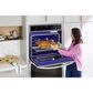 LG 2-Piece Kitchen Package with Print Proof Stainless Steel 9.4 Cu. Ft. Smart Double Wall Oven and Black 30" Induction Cooktop, , large