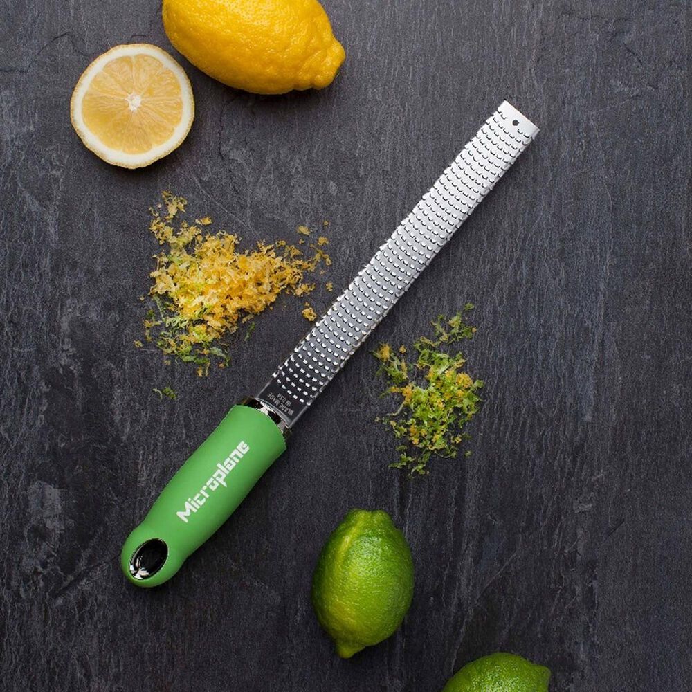 Microplane Premium Classic Series Zester and Cheese Grater and Zesting Tool in Green, , large