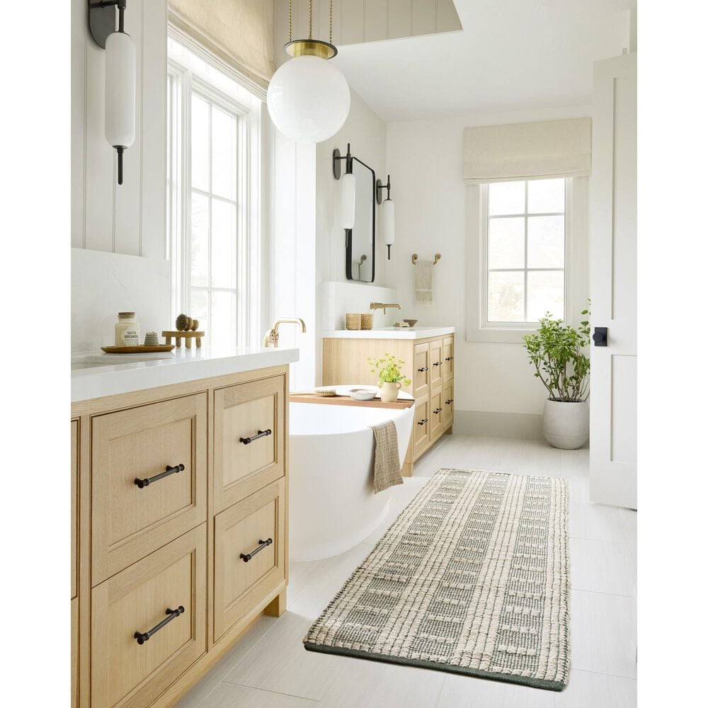 Angela Rose Colton 2&#39;6&quot; x 8&#39; Ivory and Sage Runner, , large