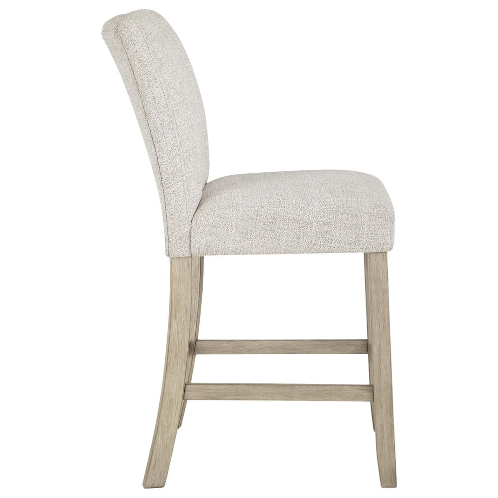 Ashley Larawyn Upholstered Barstool in Bisque, , large