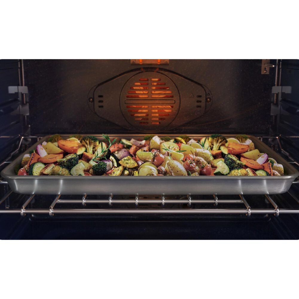 Samsung Bespoke 2-Piece Kitchen Package with Stainless Steel Bespoke 30" Combination Wall Oven and Black 30" Induction Cooktop, , large