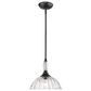 Golden Lighting Audra 1-Light Pendant in Matte Black, , large